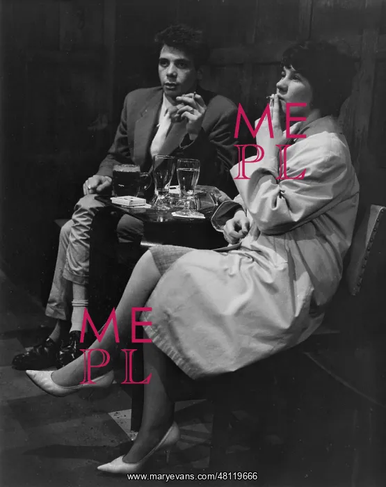 : Couple drinking and smoking, Stockport : Couple drinking and smoking, Stockport