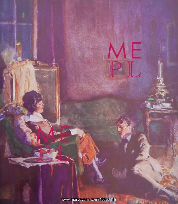 : Couple by the fireside, Delineator magazine : Couple by the fireside, Delineator magazine