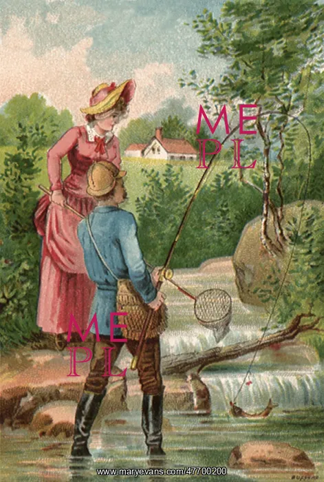  : Couple Fishing Together
