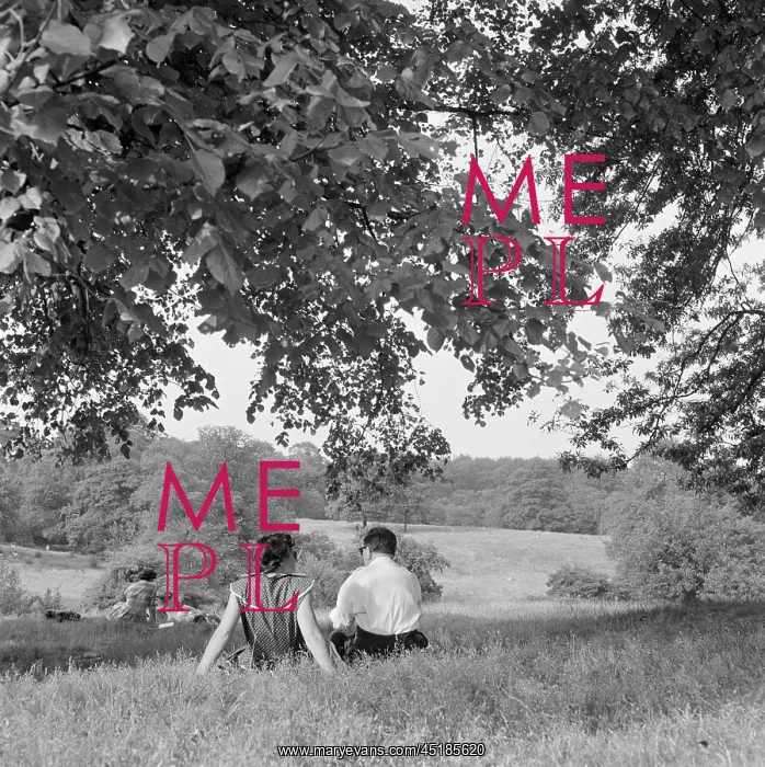 : Couple On Hampstead Heath : Couple On Hampstead Heath