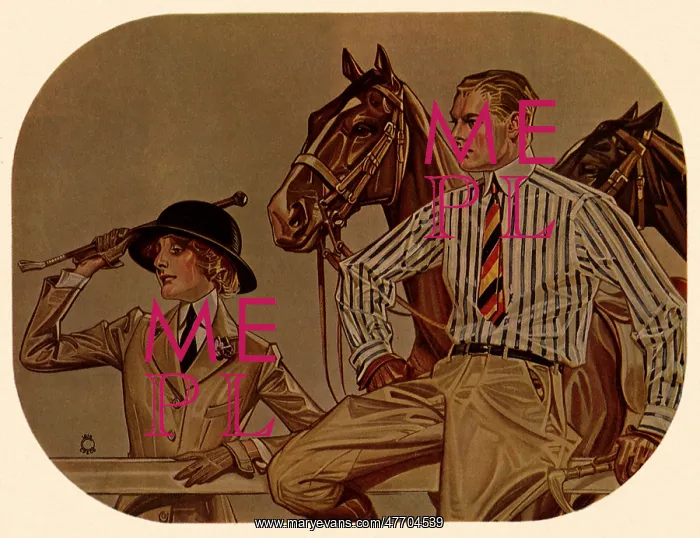  : Couple with Horse
