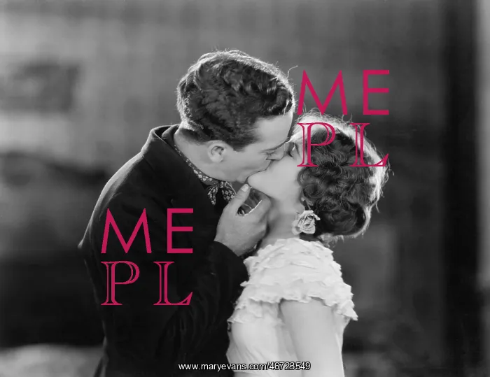 : Couple kissing passionately : Couple kissing passionately