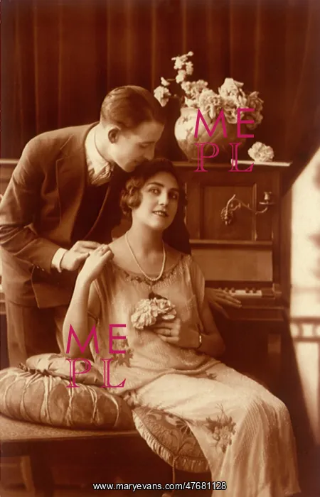 : Couple by Piano : Couple by Piano