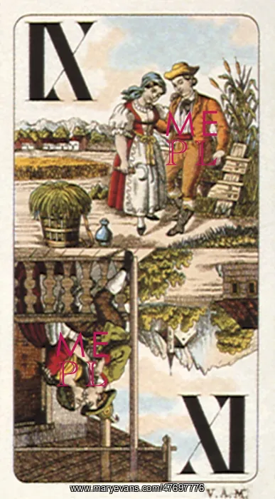  : Couple on Playing Card