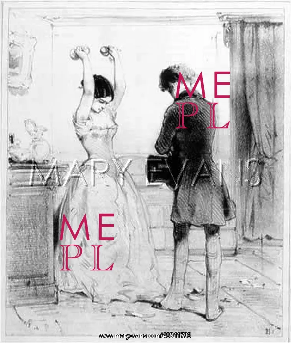 : COUPLE QUARREL 1844 : COUPLE QUARREL 1844