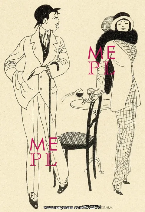 : COUPLE QUARREL 1913 : COUPLE QUARREL 1913