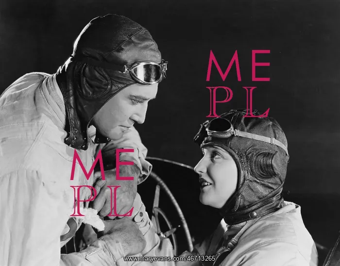 : Couple in racing hats and goggles : Couple in racing hats and goggles