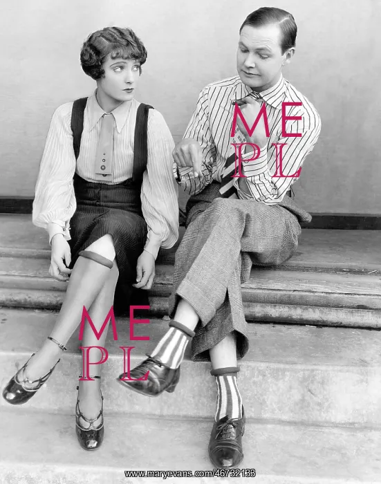 : Couple sitting together on steps : Couple sitting together on steps