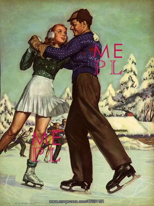  : Couple Skating