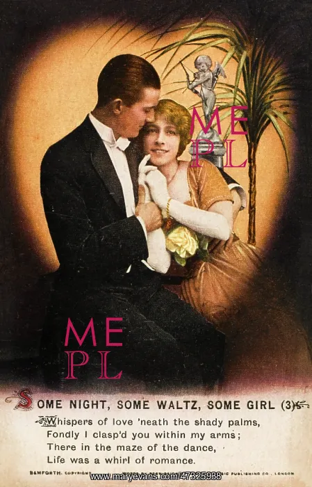 : Couple - Waltz - circa 1914 : Couple - Waltz - circa 1914