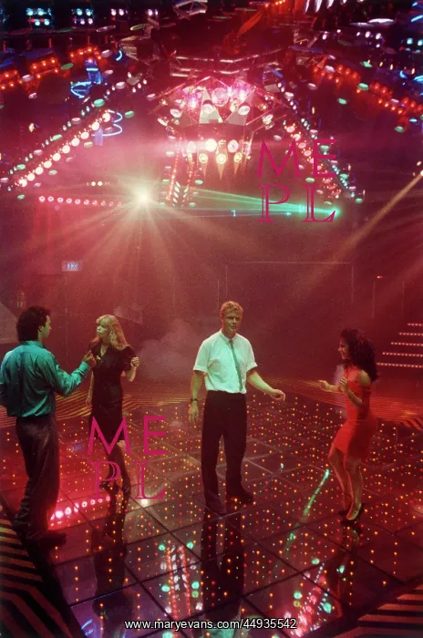 : Two Couples at a disco, Cornwall : Two Couples at a disco, Cornwall