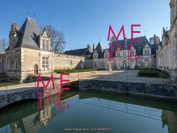: Cour d'Honneur, Chateau de Villesavin, Tour-en-Sologne : Cour d'Honneur, Chateau de Villesavin, Tour-en-Sologne
