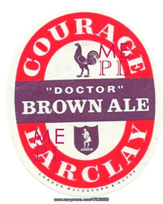  : Courage Barclay Doctor Brown Ale
