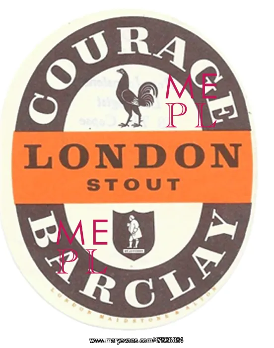  : Courage Barclay London Stout