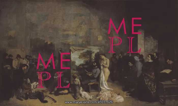 : COURBET, Gustave. The Artist's Studio : COURBET, Gustave. The Artist's Studio
