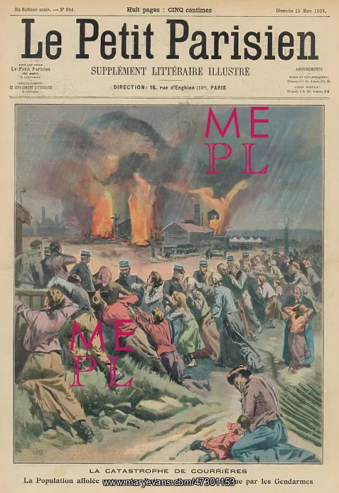 : COURRIERES DISASTER 1906 : COURRIERES DISASTER 1906