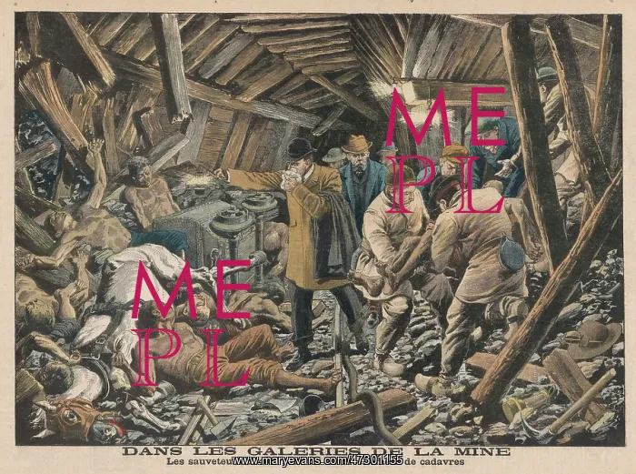 : COURRIERES DISASTER 1906 : COURRIERES DISASTER 1906