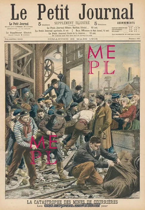 : COURRIERES DISASTER 1906 : COURRIERES DISASTER 1906
