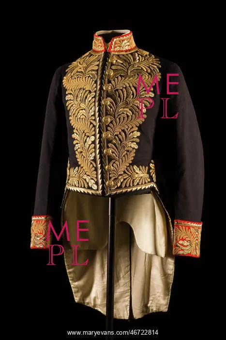 : Court coat, 1885 : Court coat, 1885