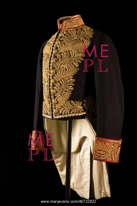 : Court coat, 1885 : Court coat, 1885