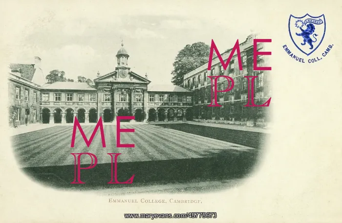 : Front Court - Emmanuel College, Cambridge : Front Court - Emmanuel College, Cambridge