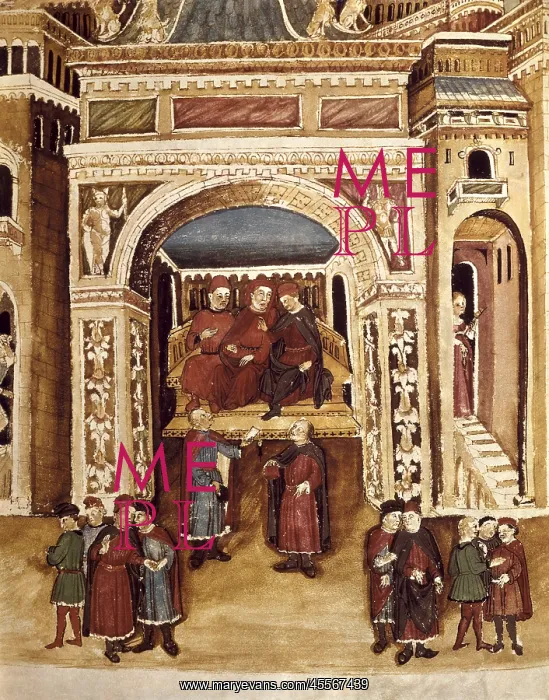 : Court of the Great Knight. Illustration from : Court of the Great Knight. Illustration from