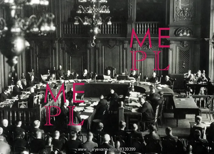 : Court hearing against the measures of Papens, 1932 : Court hearing against the measures of Papens, 1932