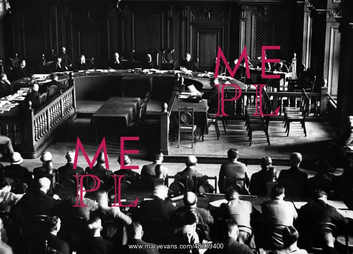 : Court hearing against the measures of Papens, 1932 : Court hearing against the measures of Papens, 1932