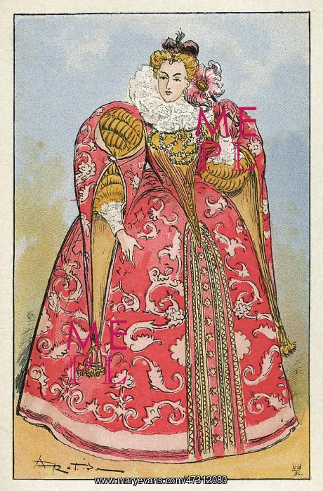  : Court Lady circa 1580