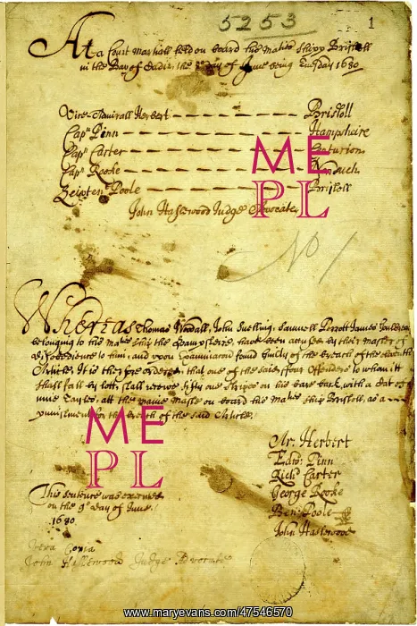  : Court Martial document