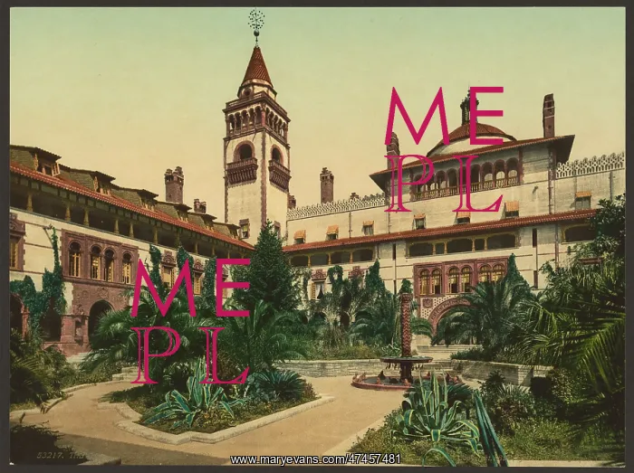 : The court in the Ponce De Leon : The court in the Ponce De Leon
