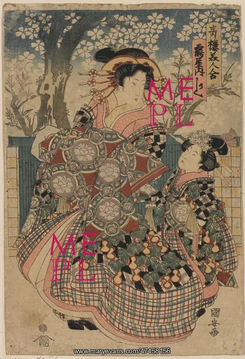 : The courtesan Kashiku of the house of Tsuru : The courtesan Kashiku of the house of Tsuru