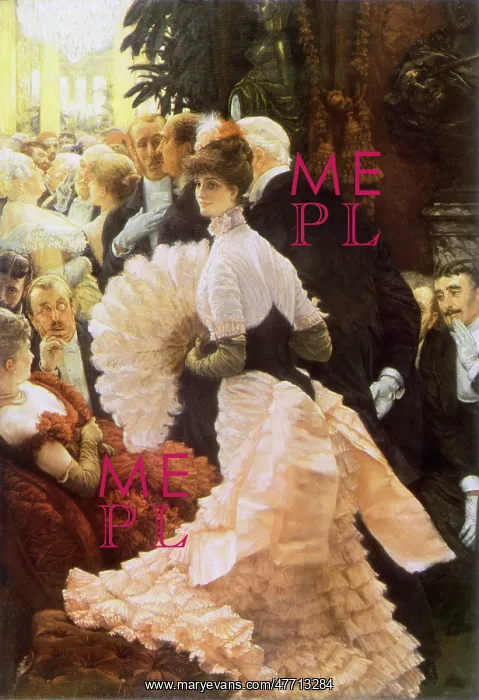 : Courtesan and Senior, by Tissot : Courtesan and Senior, by Tissot