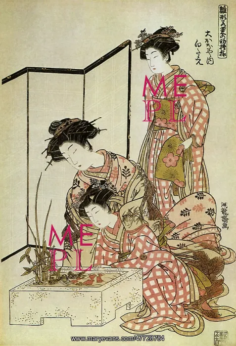  : The Courtesan Shirotae of Okana-ya
