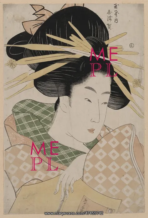 : The Courtesan Shizuka of Tama-ya : The Courtesan Shizuka of Tama-ya