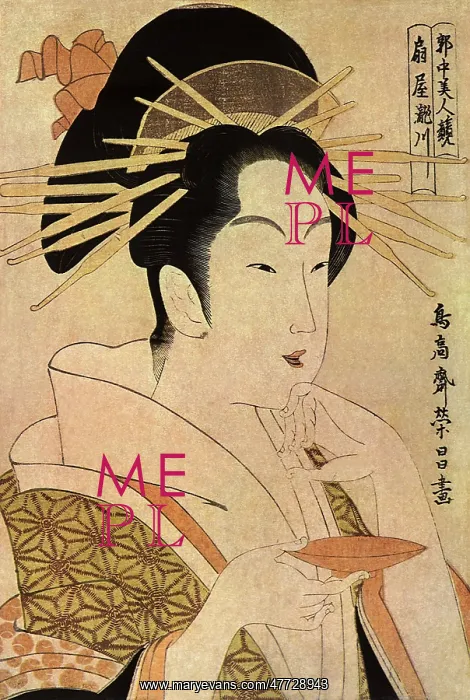  : The Courtesan Takigawa of Ogi-ya