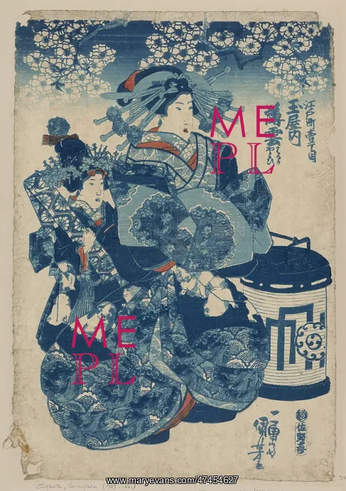 : The courtesan Usugumo of Tama-ya : The courtesan Usugumo of Tama-ya