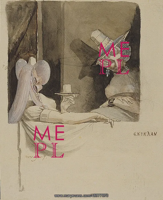 : Two Courtesans at a Window : Two Courtesans at a Window