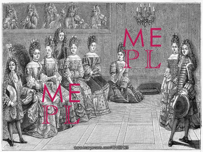  : COURTIERS AT VERSAILLES