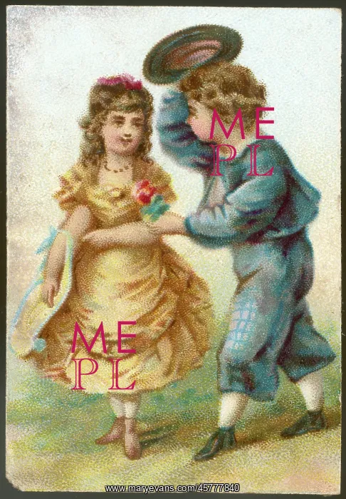 : COURTING COUPLE 1870S : COURTING COUPLE 1870S