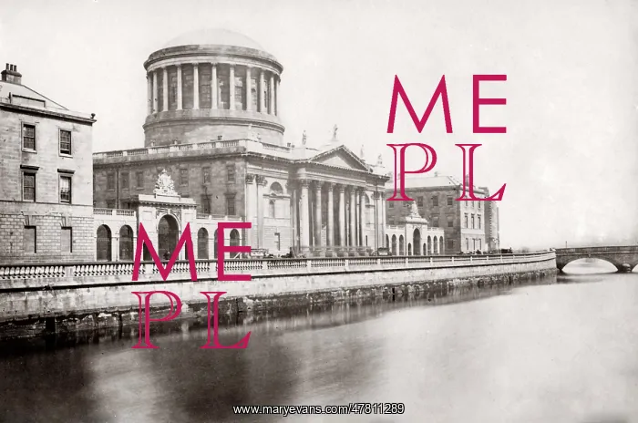  : Four Courts, Dublin, Ireland, 1880's