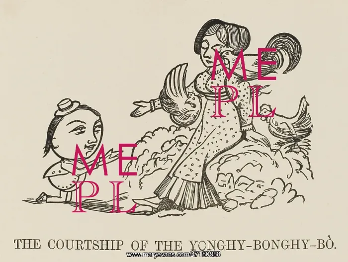 : Courtship of the Yonghy-Bonghy-Bo, Edward Lear : Courtship of the Yonghy-Bonghy-Bo, Edward Lear