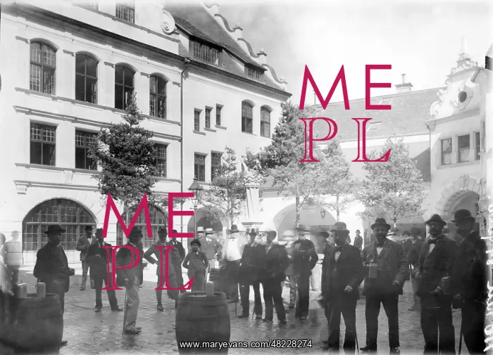 : Courtyard of the Hofbraeuhaus in Munich : Courtyard of the Hofbraeuhaus in Munich