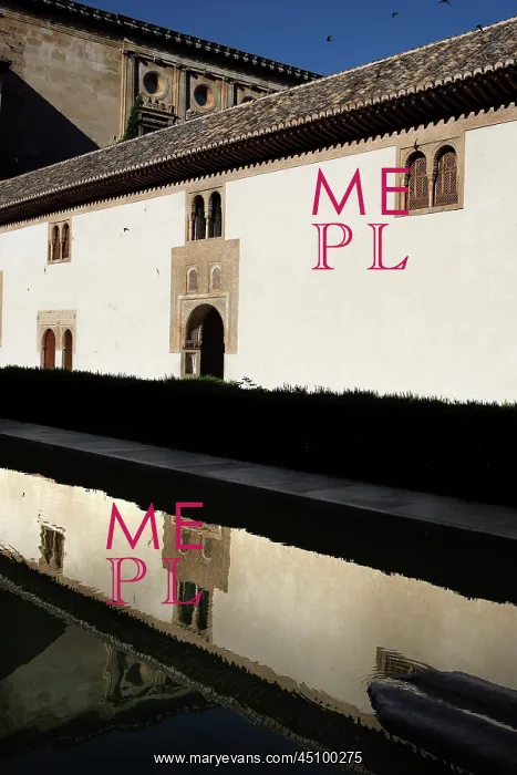 : Courtyard of the Myrtles, Comares Palace, Alhambra : Courtyard of the Myrtles, Comares Palace, Alhambra
