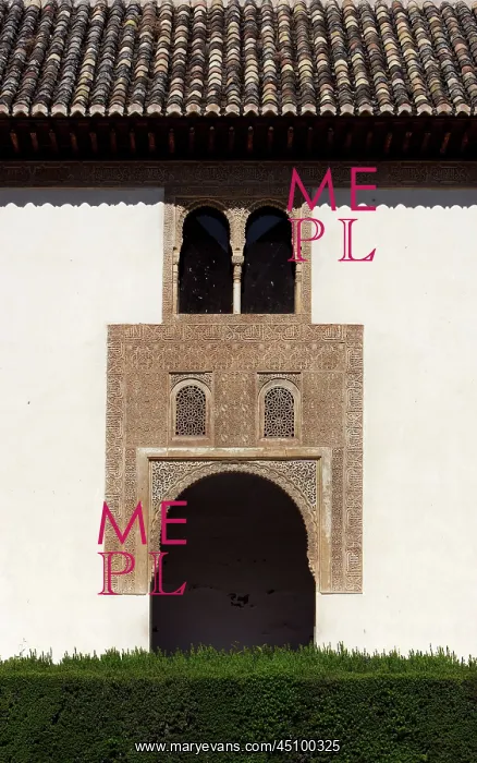 : Courtyard of the Myrtles, Comares Palace, Alhambra : Courtyard of the Myrtles, Comares Palace, Alhambra