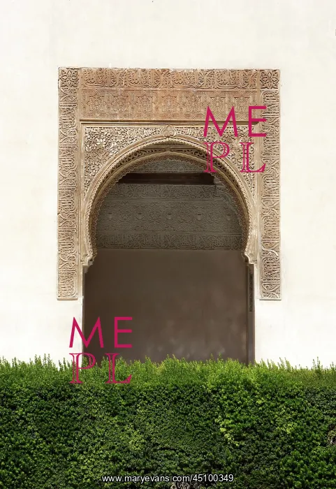 : Courtyard of the Myrtles, Comares Palace, Alhambra : Courtyard of the Myrtles, Comares Palace, Alhambra