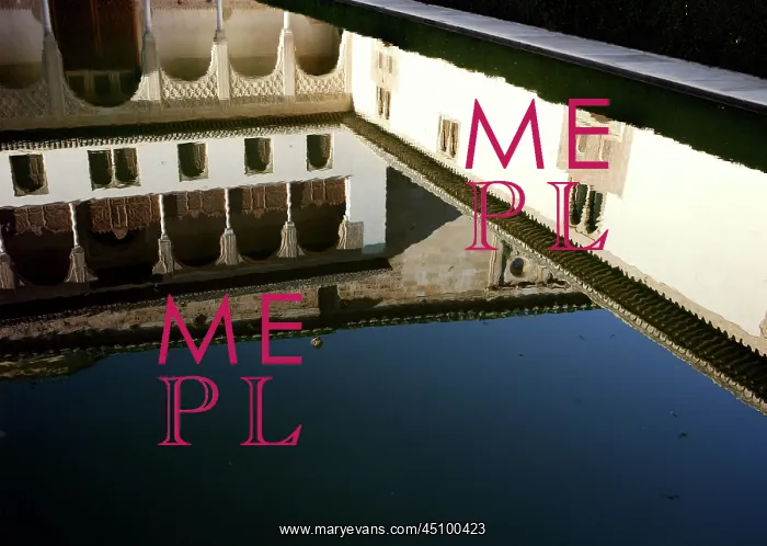 : Courtyard of the Myrtles, Comares Palace, Alhambra : Courtyard of the Myrtles, Comares Palace, Alhambra