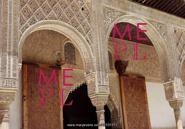 : Courtyard of the Myrtles, Comares Palace, Alhambra : Courtyard of the Myrtles, Comares Palace, Alhambra