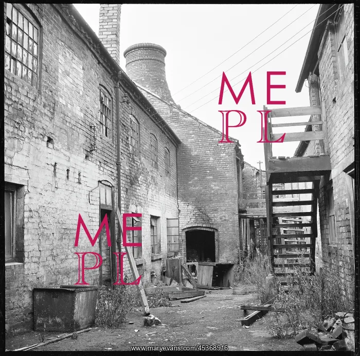 : The courtyard at the rear of the Anchor Works : The courtyard at the rear of the Anchor Works