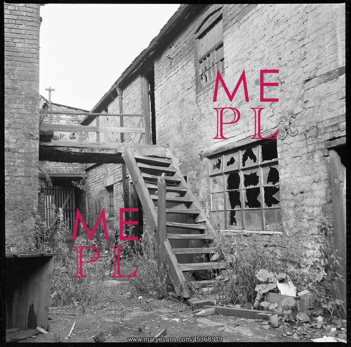 : The courtyard at the rear of the Anchor Works : The courtyard at the rear of the Anchor Works